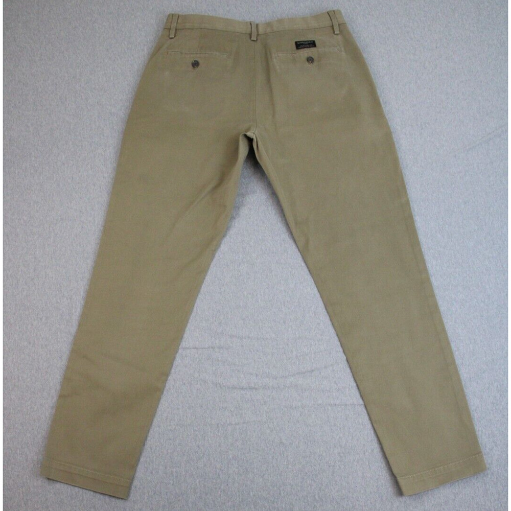 Banana Republic Pants Mens 33x32 Khaki Mason Athletic Tapered Fit Stretch - Picture 2 of 9